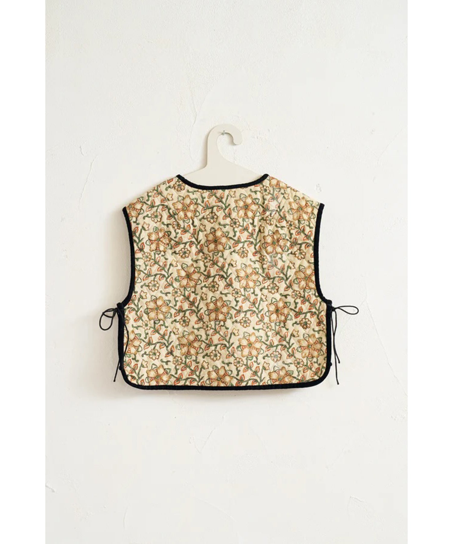 BLOCK PRINT QUILTED VEST