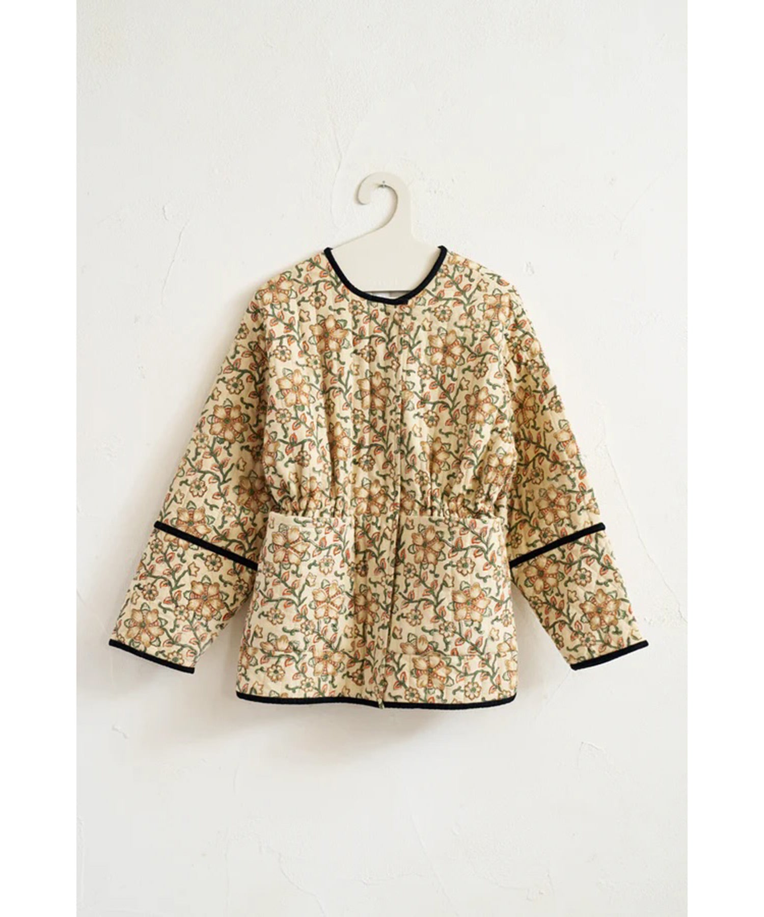 BLOCK PRINT QUILTED JACKET