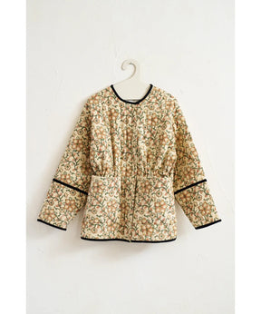 BLOCK PRINT QUILTED JACKET