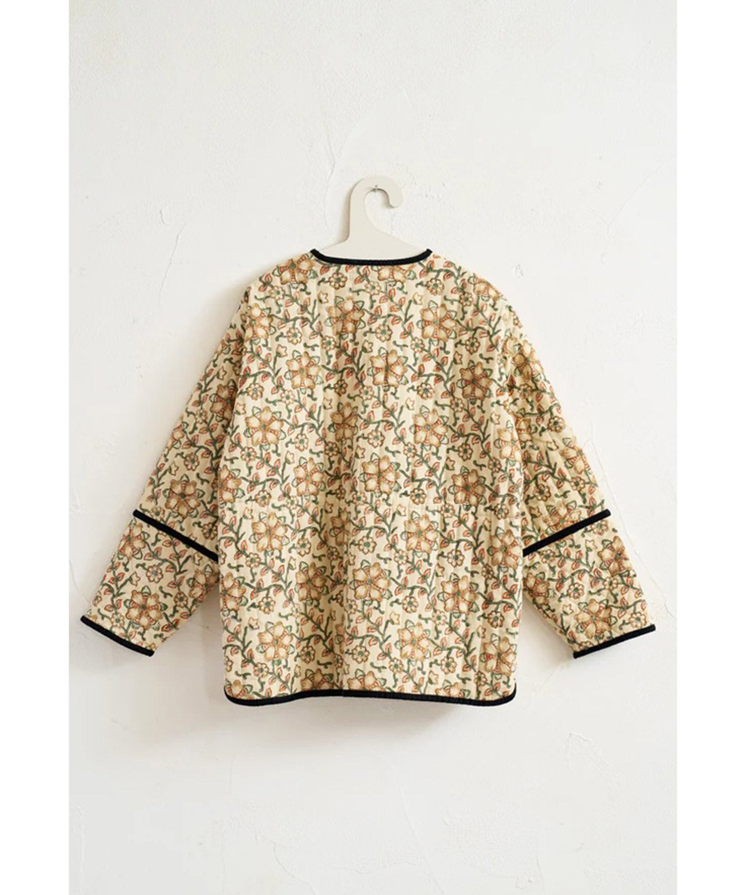BLOCK PRINT QUILTED JACKET