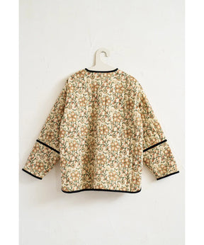 BLOCK PRINT QUILTED JACKET