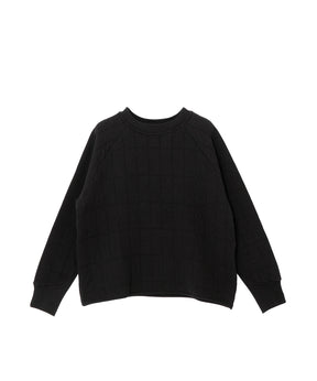 Quilt Jacquard Pullover