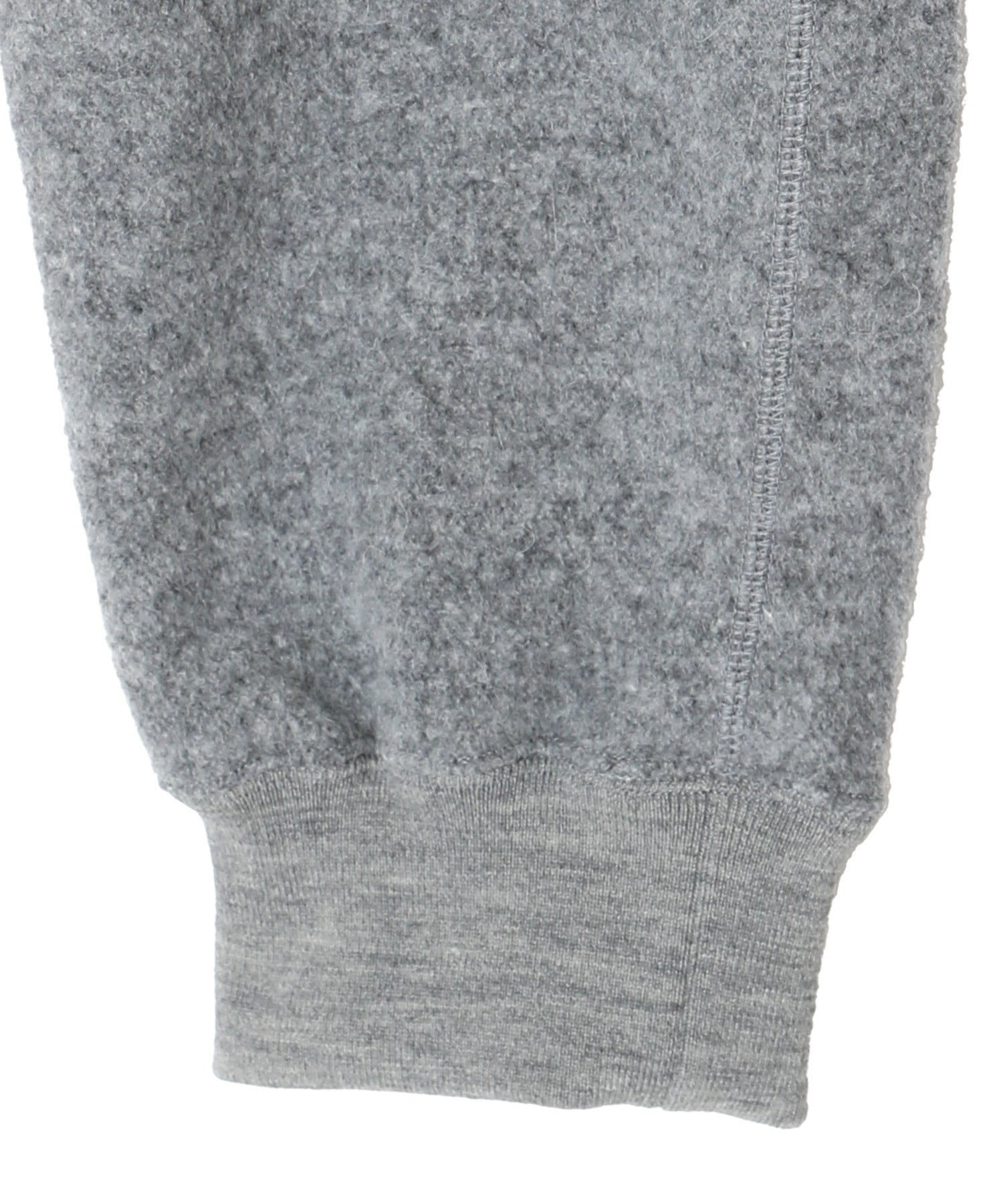 WOOL PILE PANTS