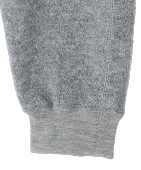 WOOL PILE PANTS