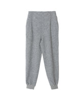 WOOL PILE PANTS