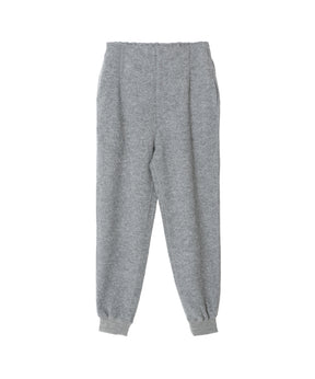 WOOL PILE PANTS