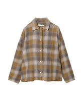 Ombre Check Shirt Top - 008Tp049I20263