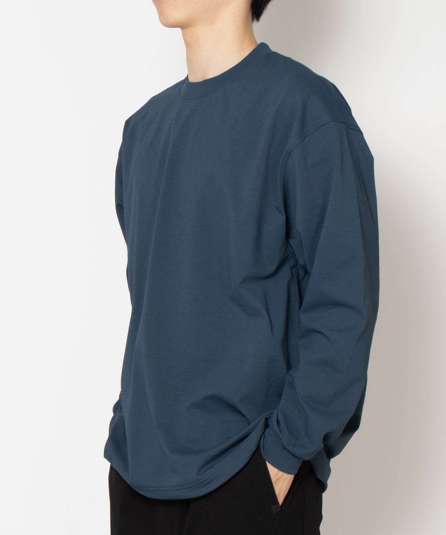 TECH DRAWSTRING TEE L/S