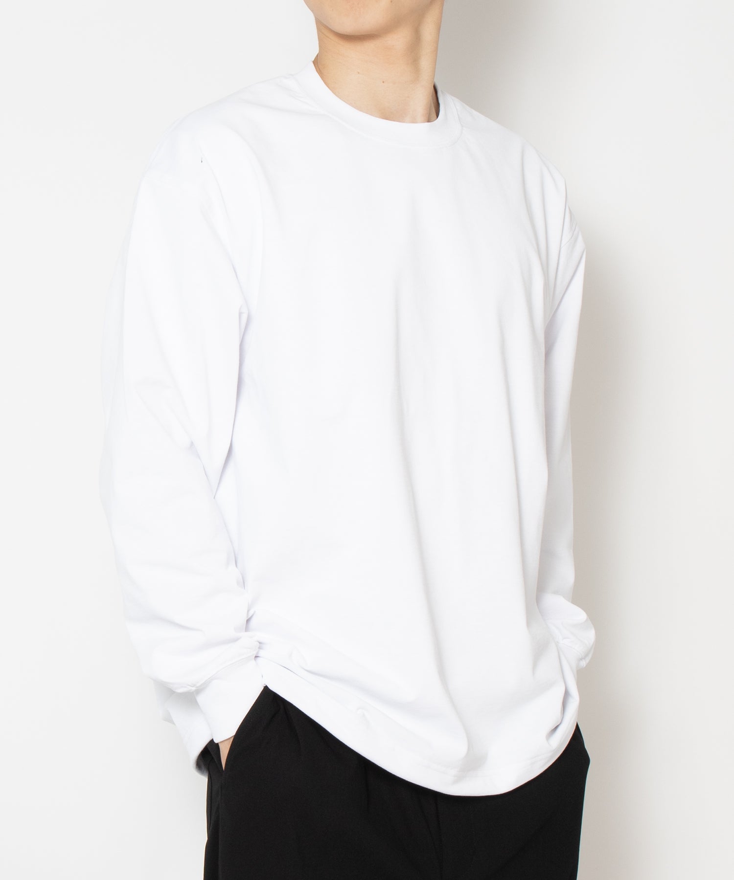TECH DRAWSTRING TEE L/S
