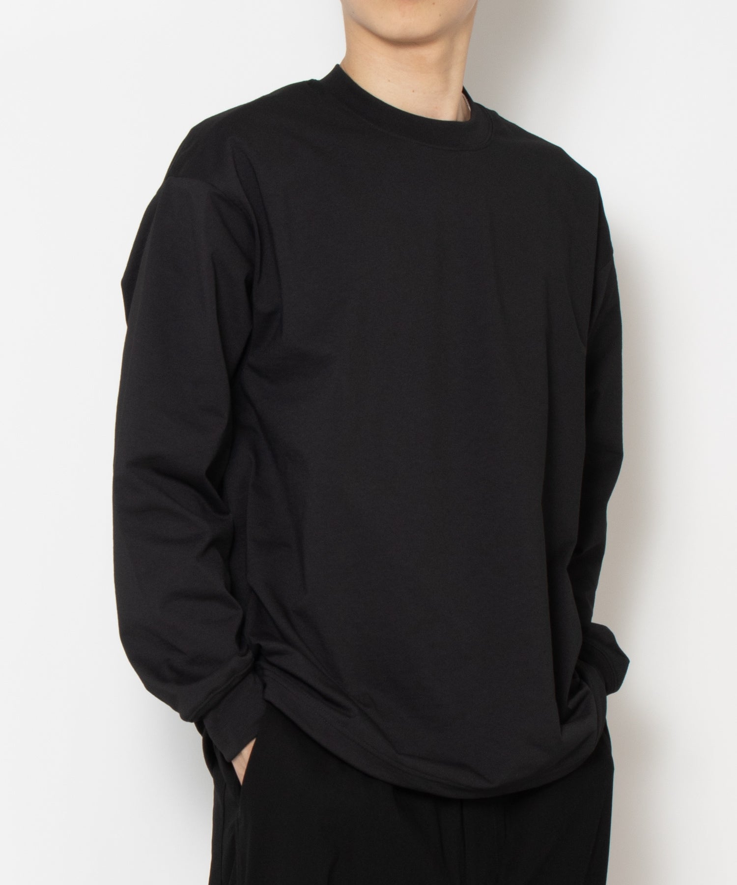 TECH DRAWSTRING TEE L/S