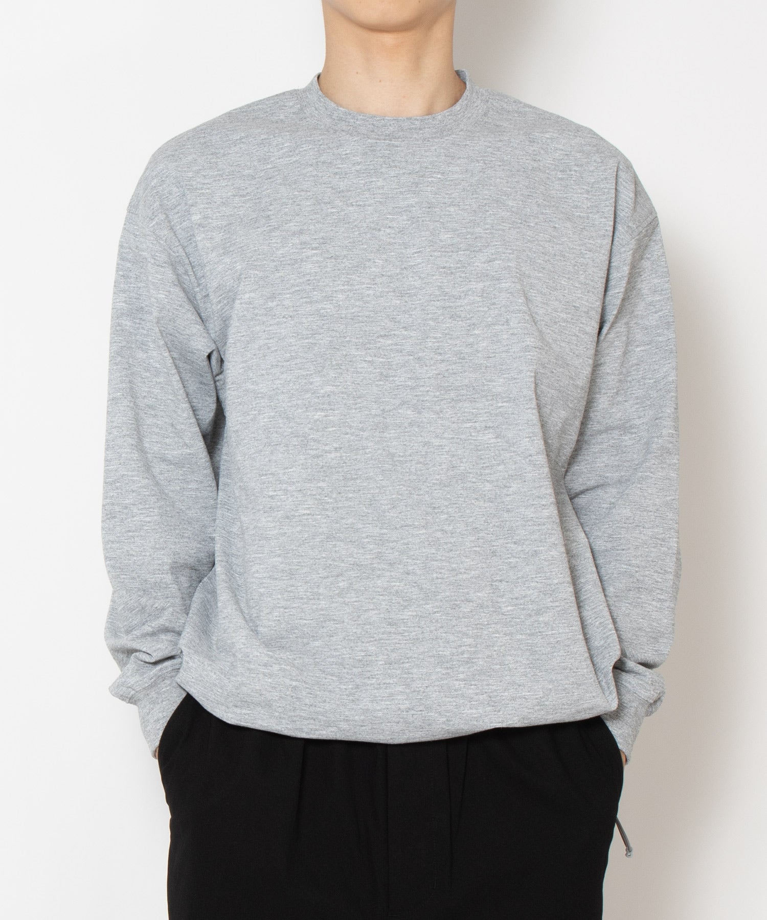 TECH DRAWSTRING TEE L/S