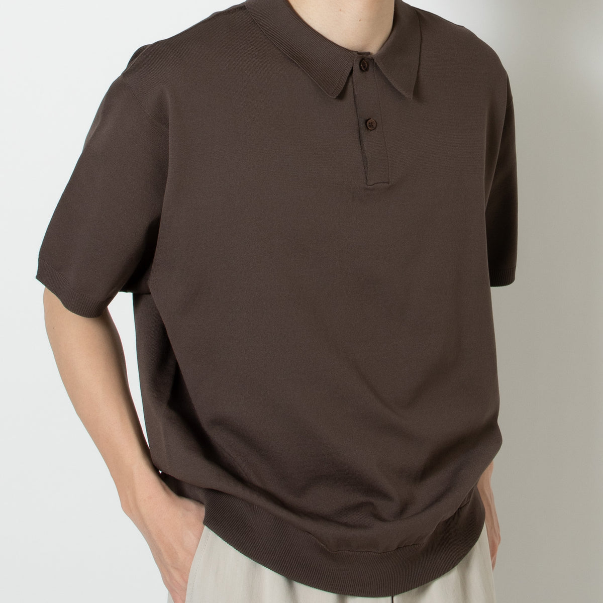 TECH KNIT POLO S/S - DAIWA PIER39 (ダイワピア39) - tops (トップス