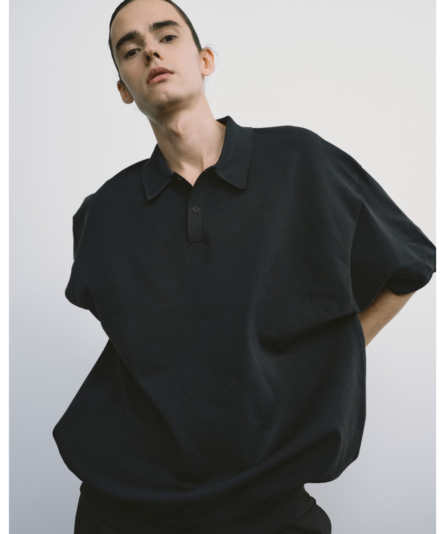 トップス TECH KNIT POLO S/S 2026SS3rd ink black TECH KNIT POLO S/S - DAIWA PIER39 (ダイワピア39) - tops (トップス
