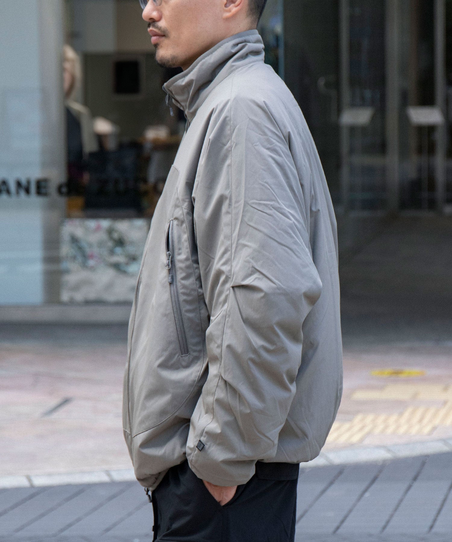 カラーグレーTECH REVERSIBLE MIL ECWCS JACKET