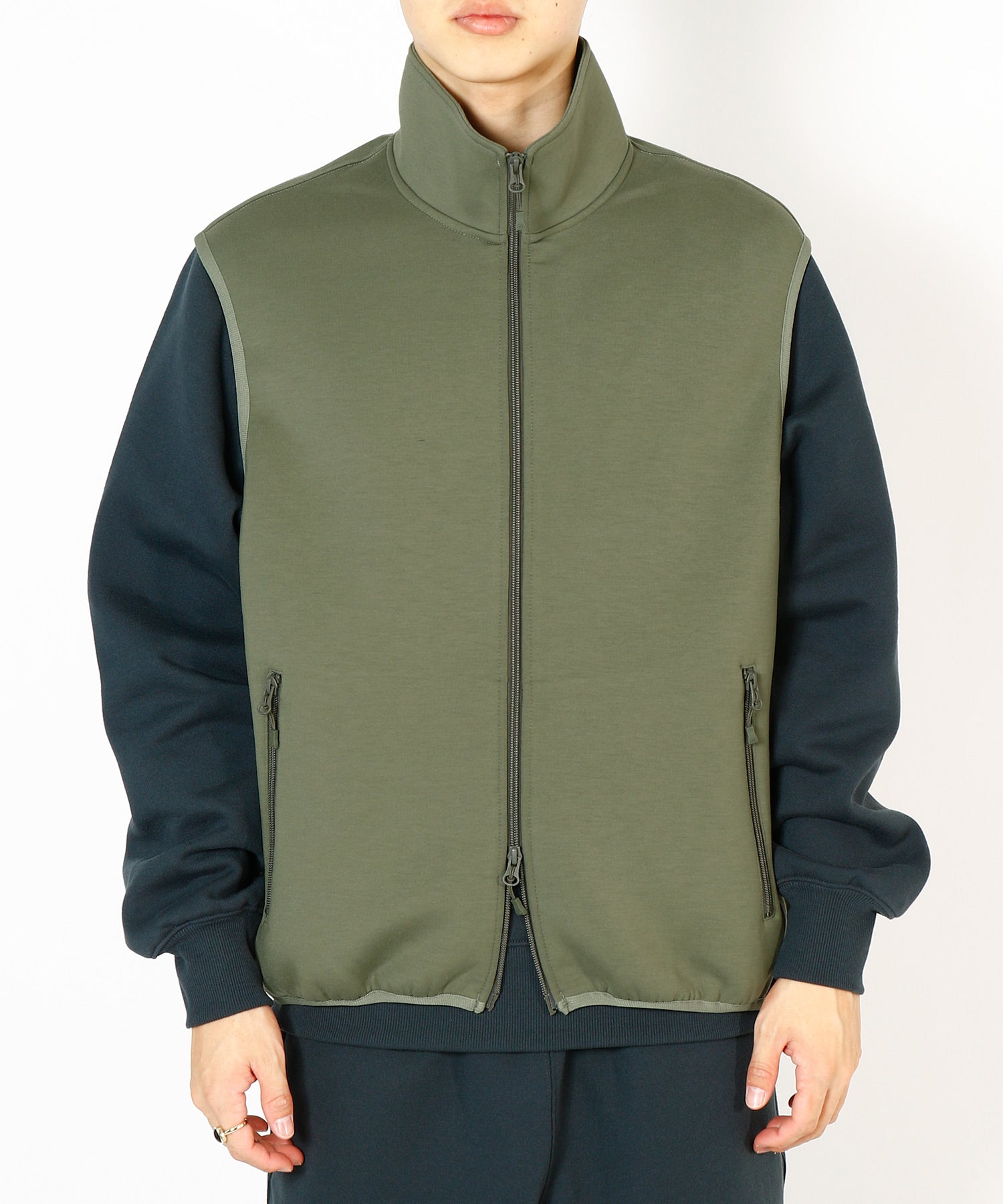 TECH SCUBA KNIT STAND COLLAR VEST - DAIWA PIER39 (ダイワピア39