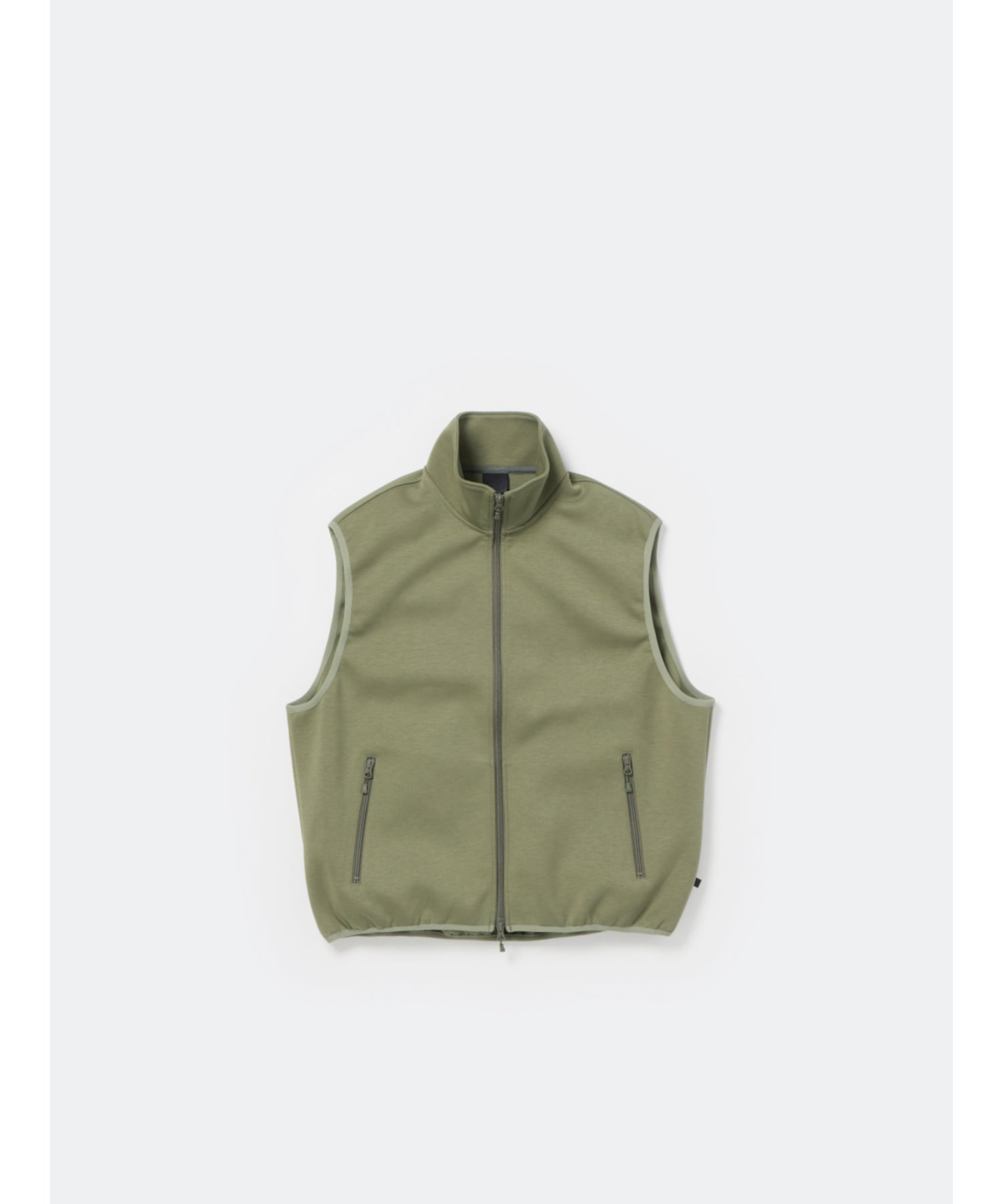 TECH SCUBA KNIT STAND COLLAR VEST