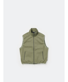 TECH SCUBA KNIT STAND COLLAR VEST