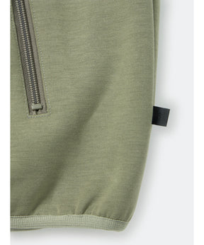 TECH SCUBA KNIT STAND COLLAR VEST