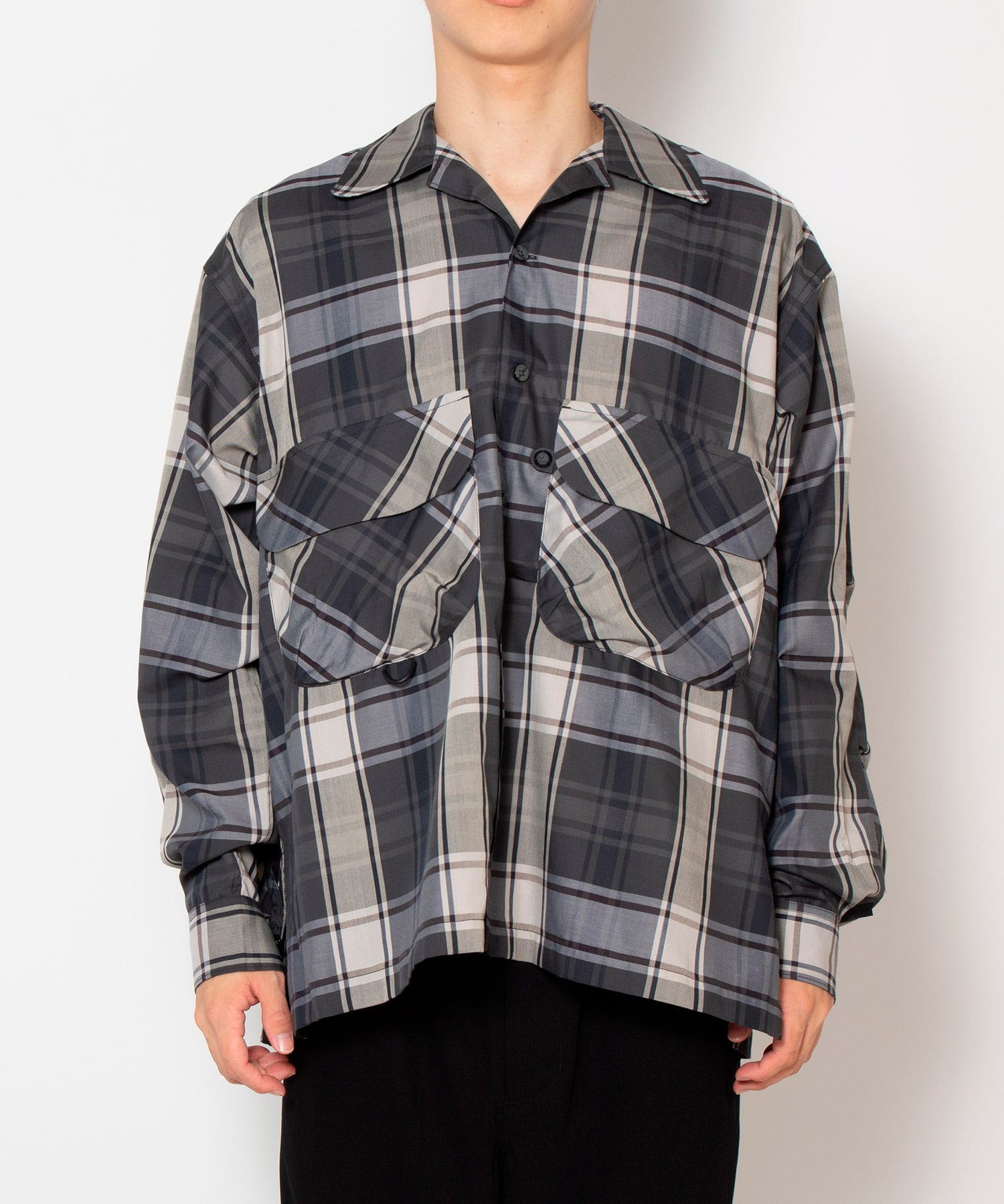 TECH SPORTS OPEN COLLAR SHIRT