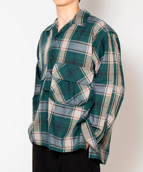 TECH SPORTS OPEN COLLAR SHIRT