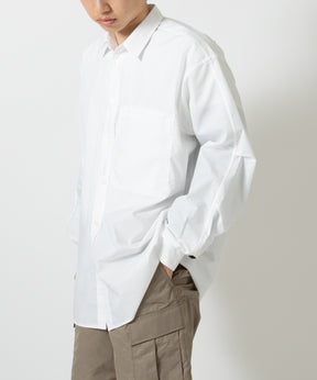 TECH REGULAR COLLAR SHIRT L/S SOLID
