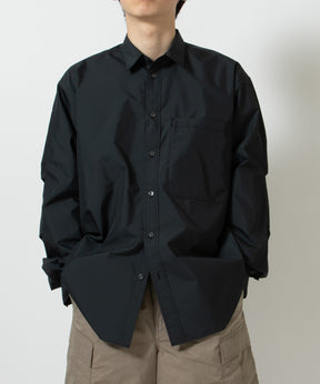 TECH REGULAR COLLAR SHIRT L/S SOLID