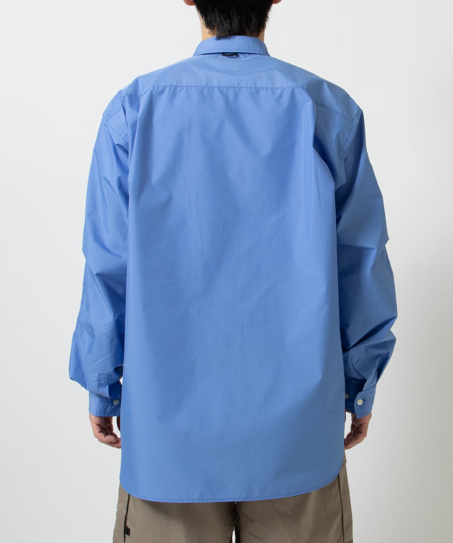 TECH REGULAR COLLAR SHIRT L/S SOLID