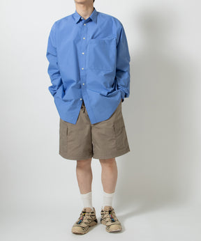 TECH REGULAR COLLAR SHIRT L/S SOLID