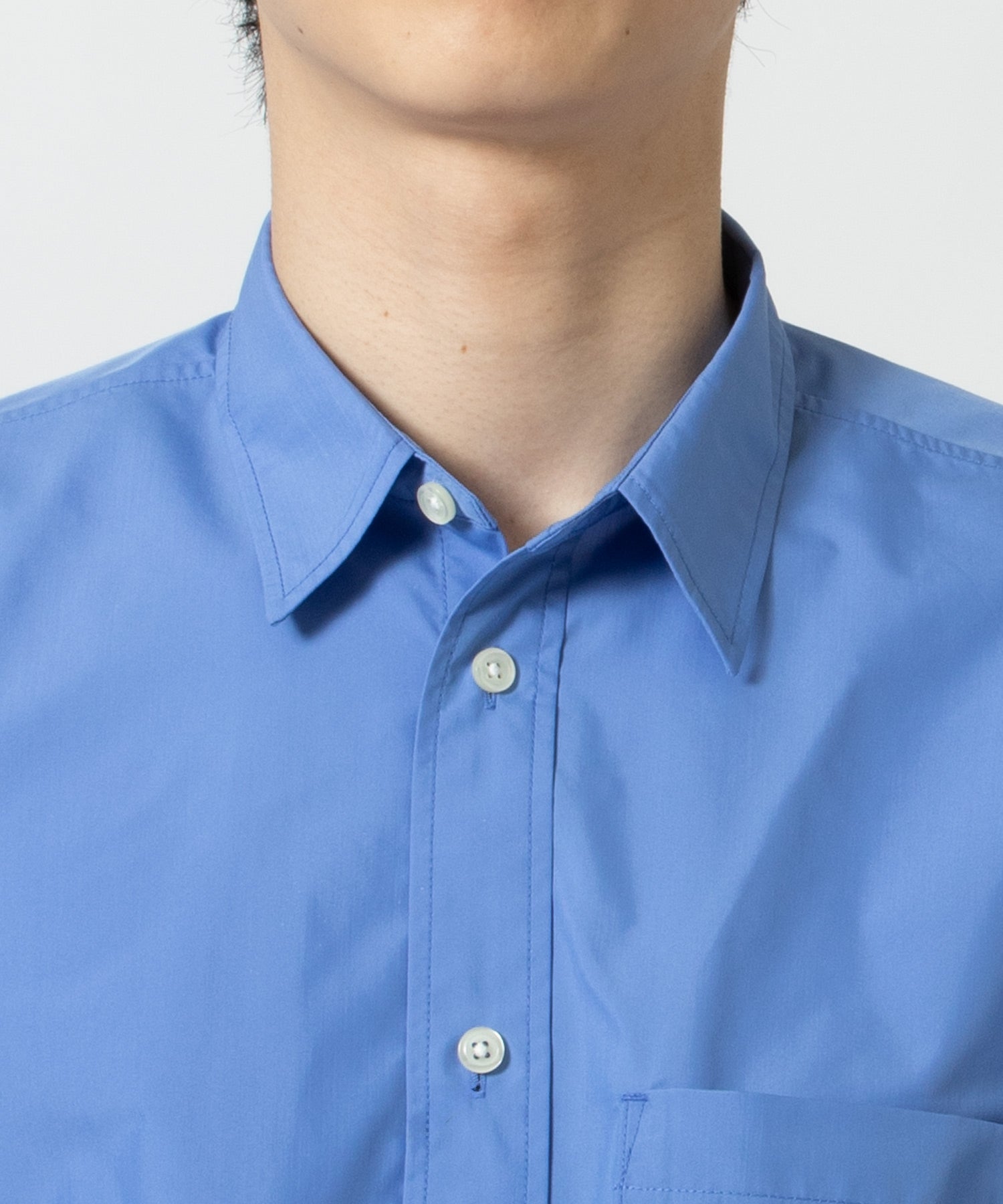 TECH REGULAR COLLAR SHIRT L/S SOLID