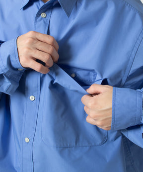 TECH REGULAR COLLAR SHIRT L/S SOLID