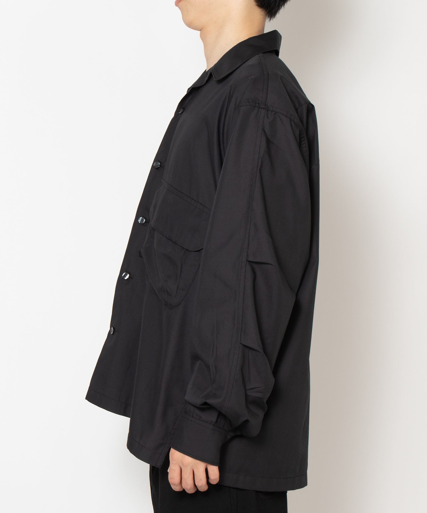 TECH SPORTS OPEN COLLAR SHIRT