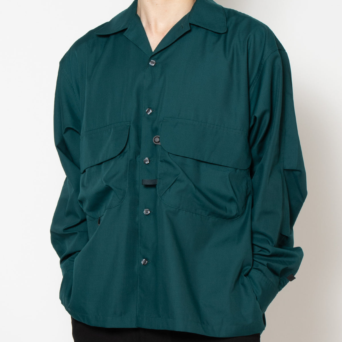 TECH SPORTS OPEN COLLAR SHIRT - DAIWA PIER39 (ダイワピア39) - tops