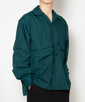 TECH SPORTS OPEN COLLAR SHIRT