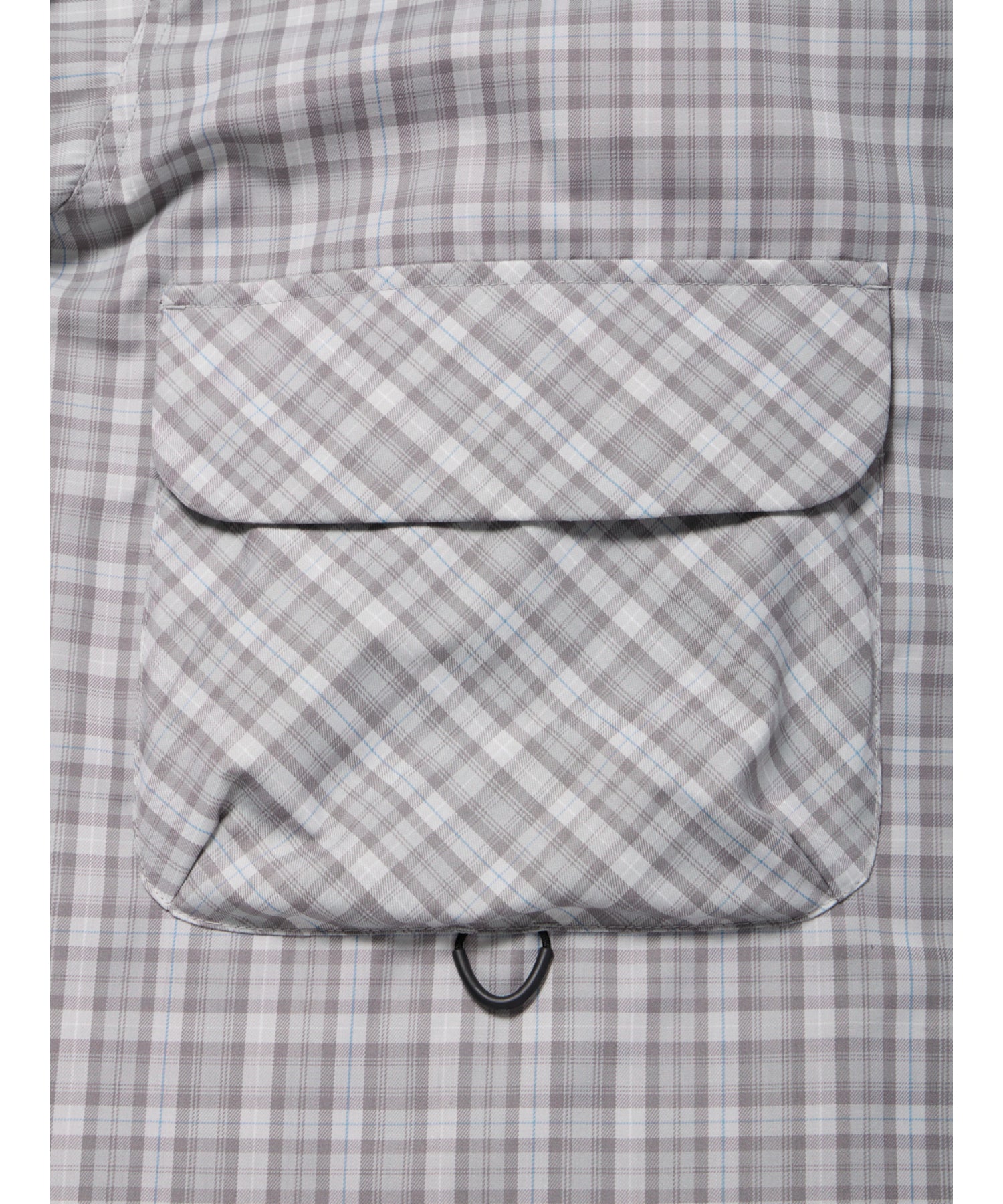 TECH SPORTS OPEN COLLAR SHIRT L/S GREN PLAID