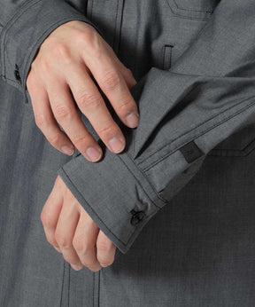 TECH MULTI POCKET CHAMBRAY SHIRT L/S