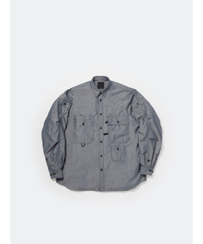 TECH MULTI POCKET CHAMBRAY SHIRT L/S