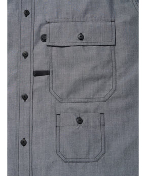TECH MULTI POCKET CHAMBRAY SHIRT L/S