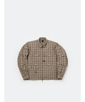 TECH ZIP ANGLER SHIRT L/S PLAIDS