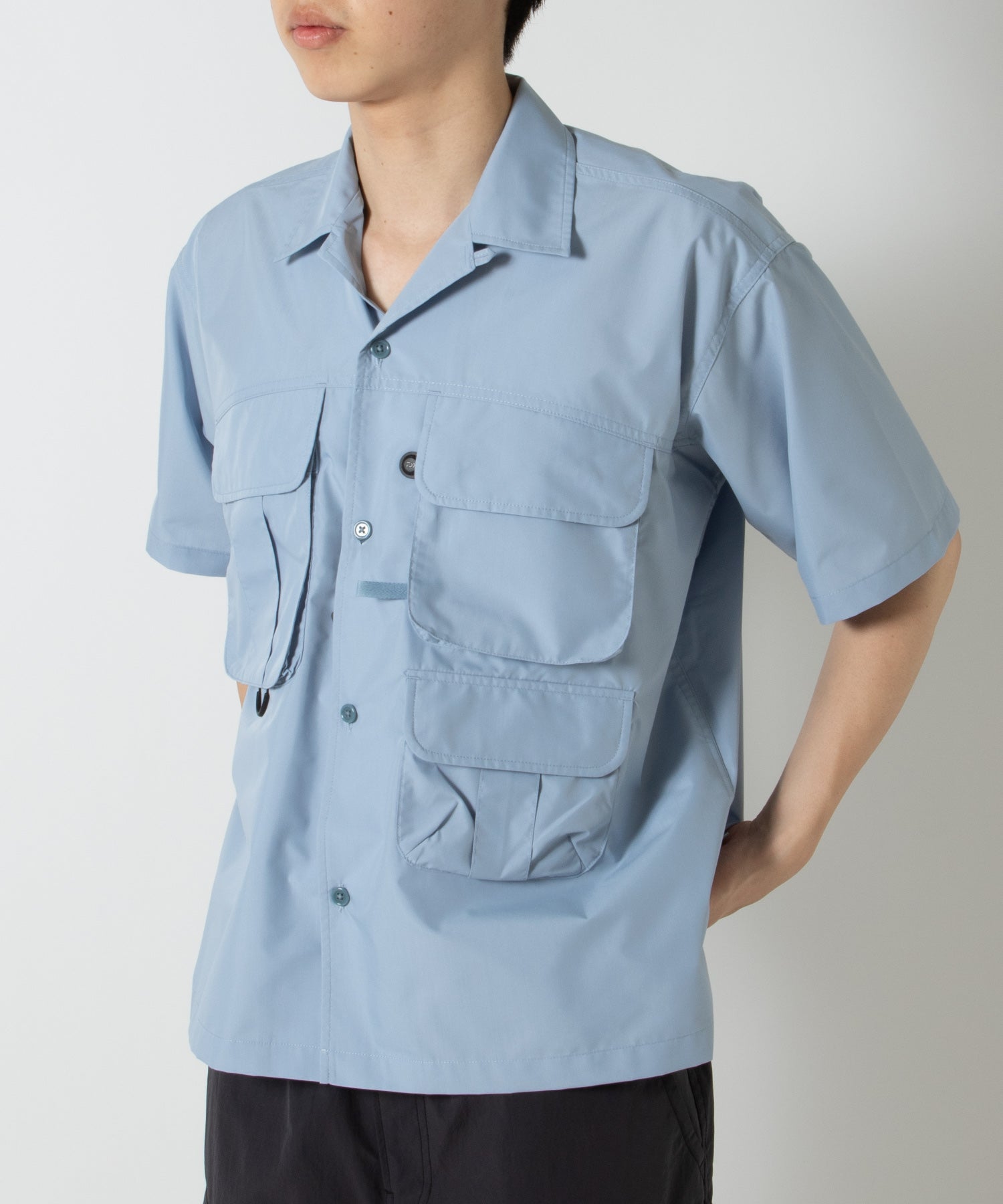 TECH MULTI TOOL POCKET SHIRT S/S SOLID