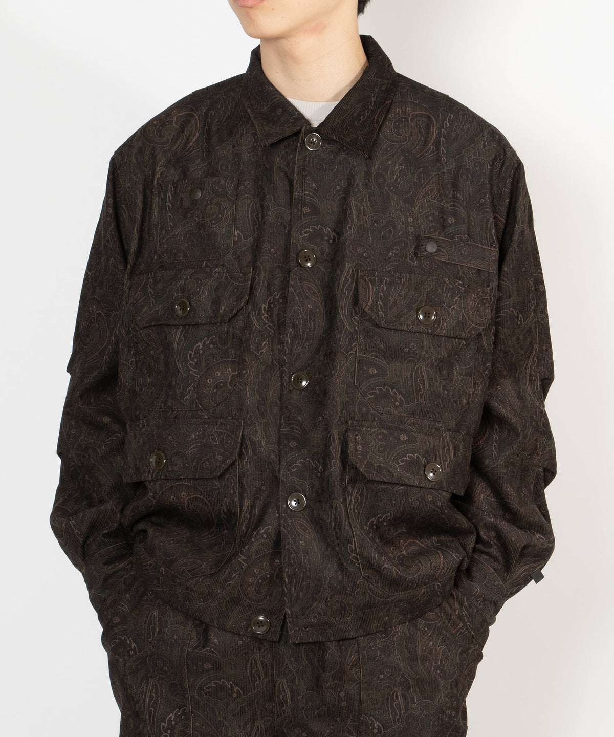 TECH FLYING SHIRT CORDUROY PAISLEY
