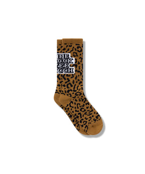 LEOPARD OG LABEL SOCKS