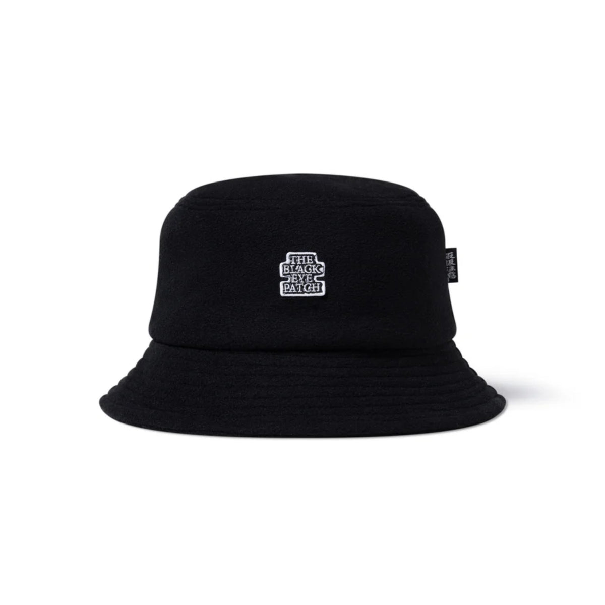 OG LABEL FLEECE BUCKET HAT - Black Eye Patch (ブラックアイパッチ