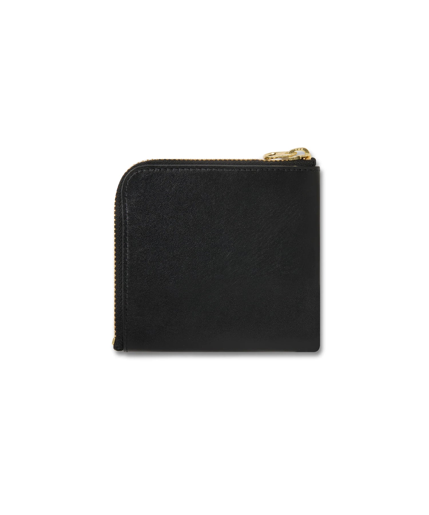 OE LOGO LEATHER ZIP WALLET