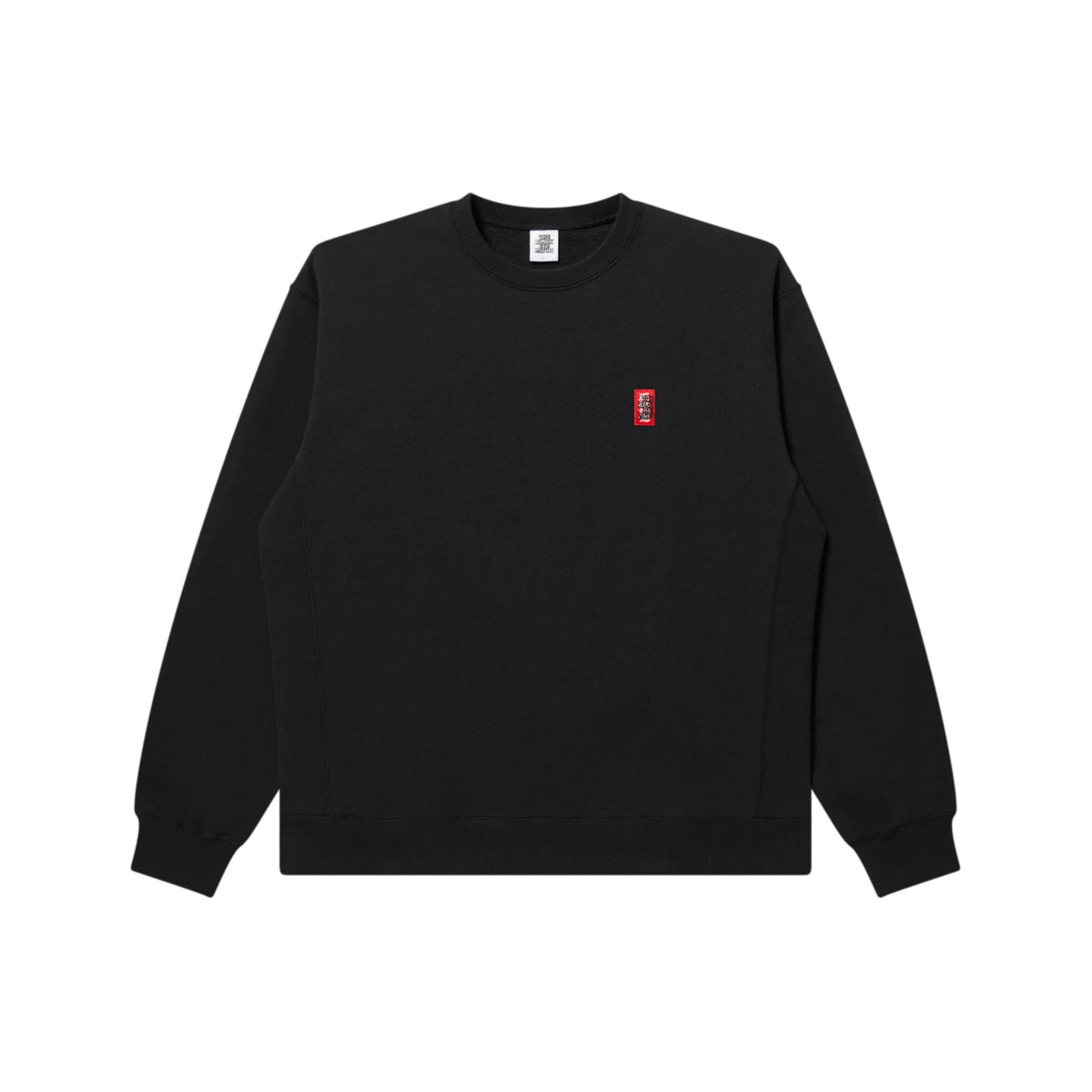 SMALL HWC CREW SWEAT BLACK - Black Eye Patch (ブラックアイパッチ