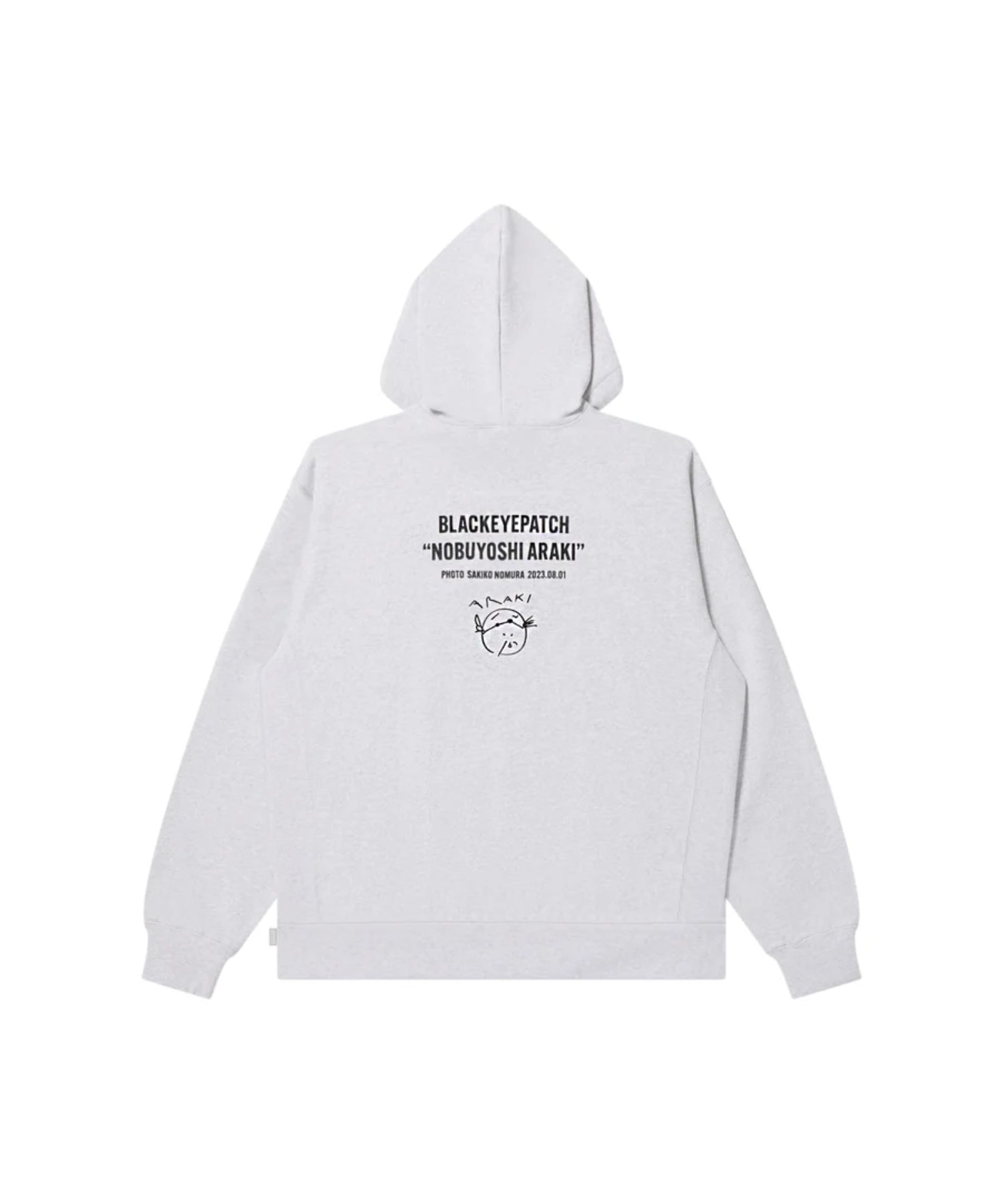 NOBUYOSHI ARAKI PORTRAIT HOODIE - Black Eye Patch (ブラックアイ