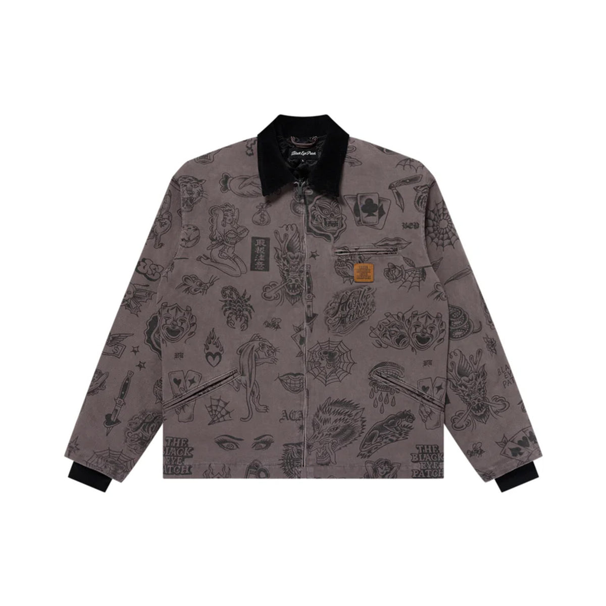 UE TATTOO FLASH DUCK JACKET - Black Eye Patch (ブラックアイパッチ
