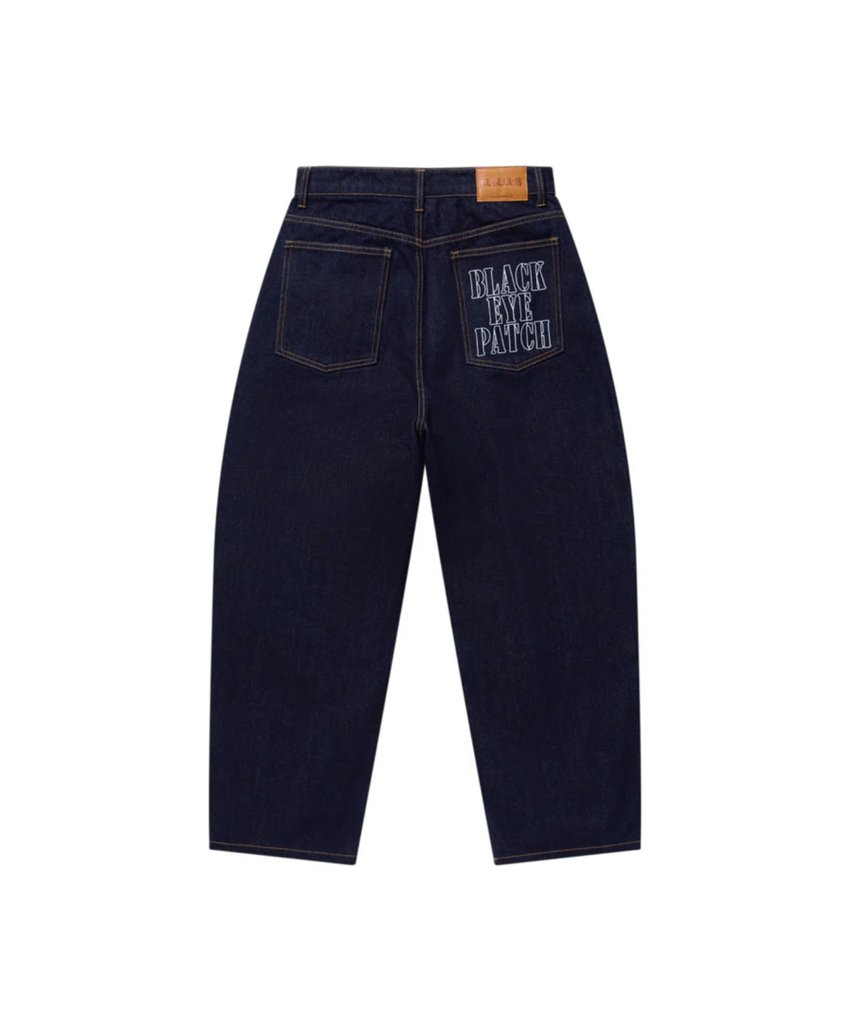 STENCIL LOGO WASHED EXTRA BAGGY JEANS