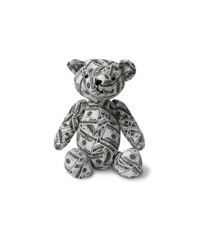 HUNDREDS PATTERNED TEDDY BEAR