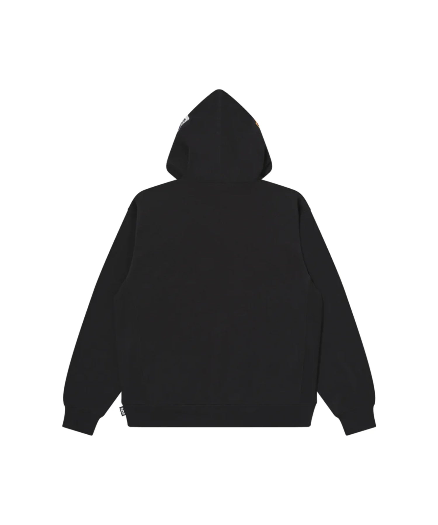 ASSORTED LABELS EMBROIDERED HOODIE HEATHER