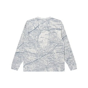 TOKYO METROPOLIS MAP HEAVYWEIGHT L/S TEE